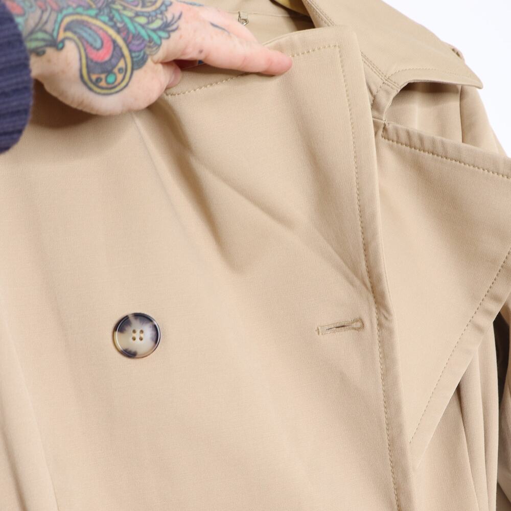 Club Monaco Beige Trench Coat - Picture 8 of 15